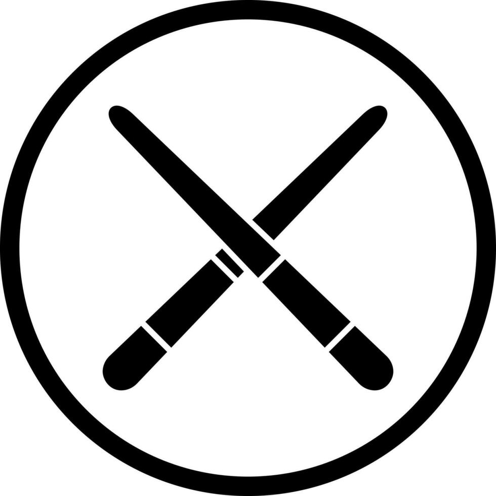 Pool Cue Vector Icon