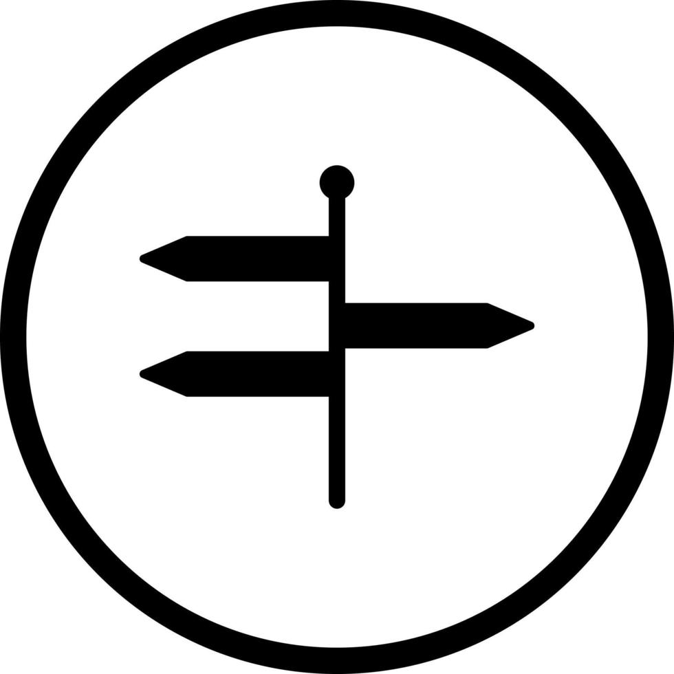 Directions Vector Icon