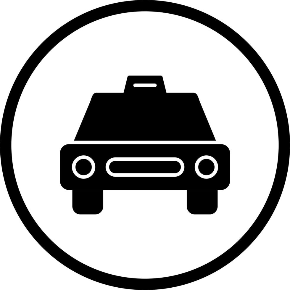 Cab Vector Icon