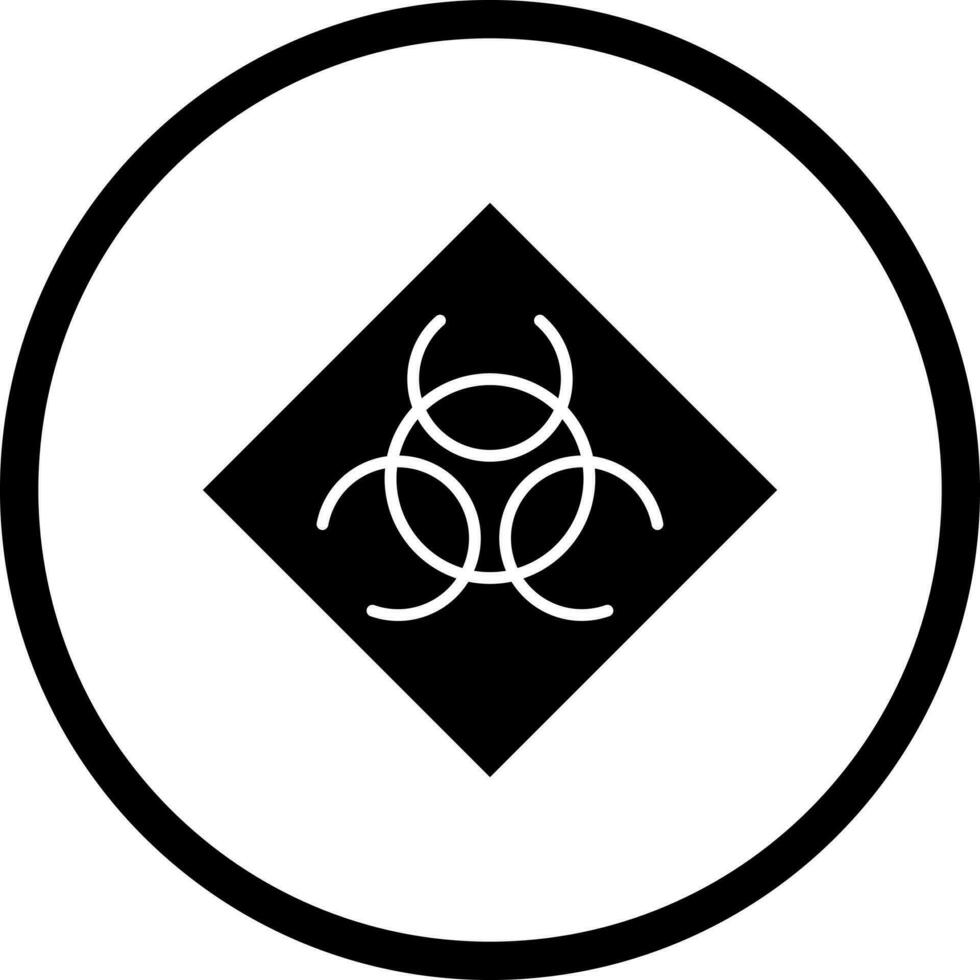 Biological Hazard Vector Icon