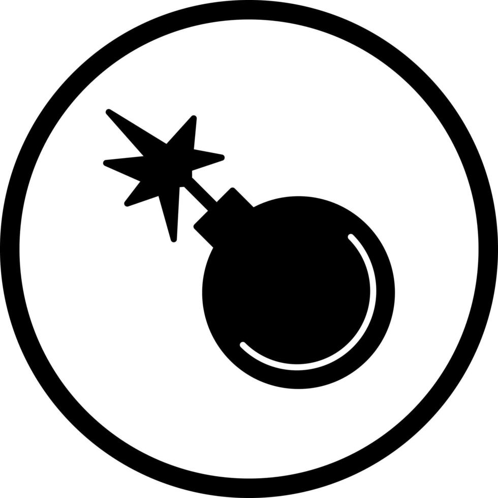 Danger of Explosion Vector Icon