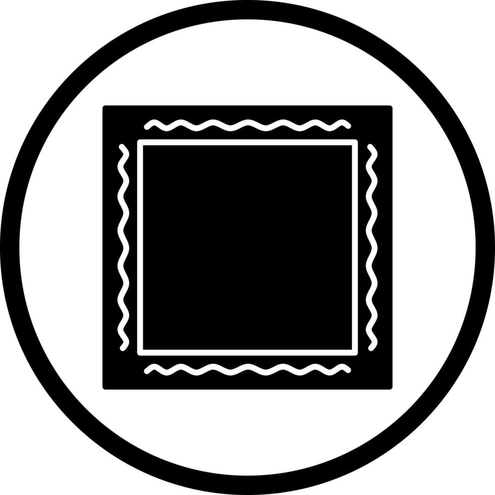 Unique Frame Vector Icon