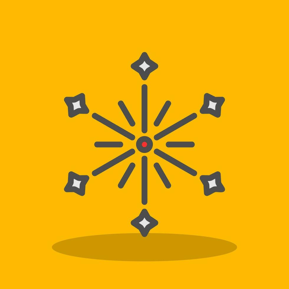 Fireworks Vector Icon Design