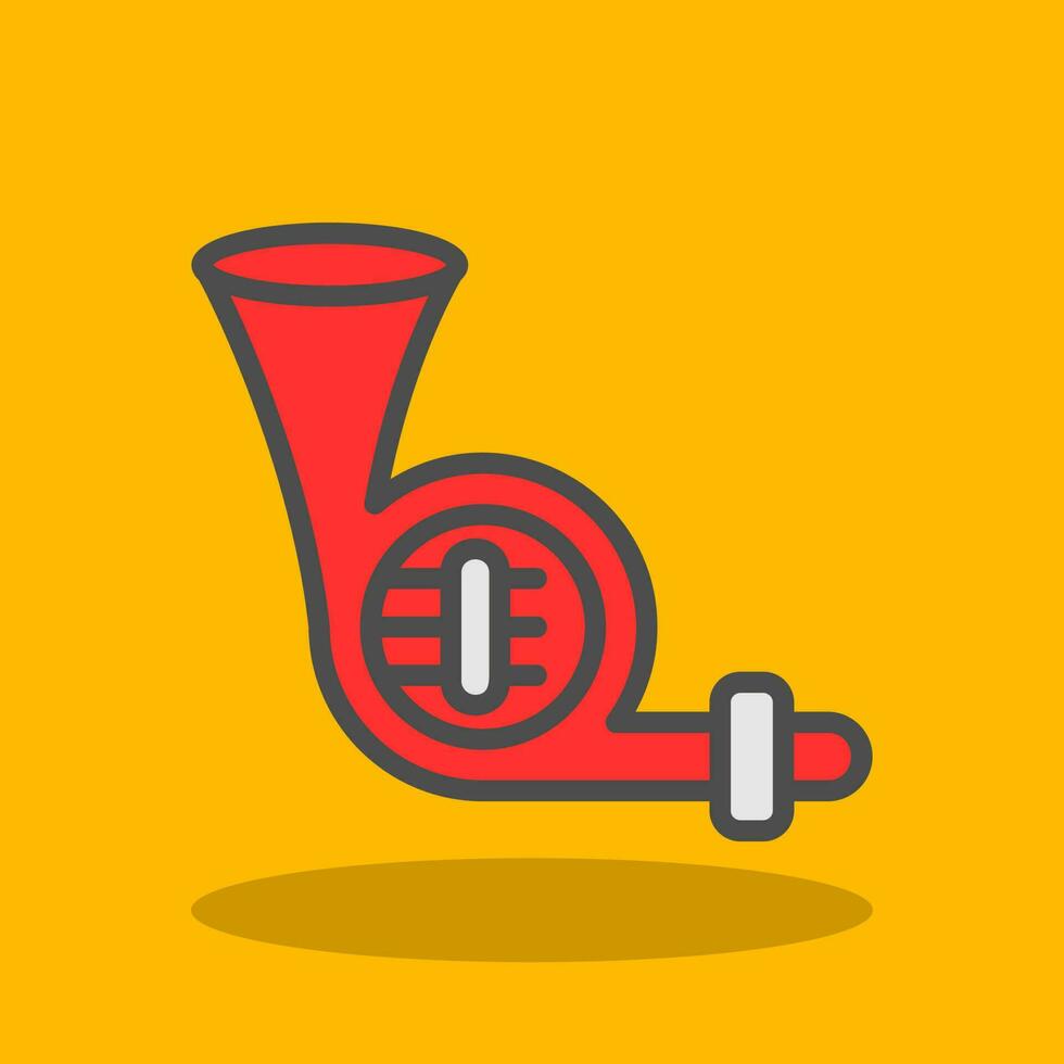 Horn Vector Icon Design