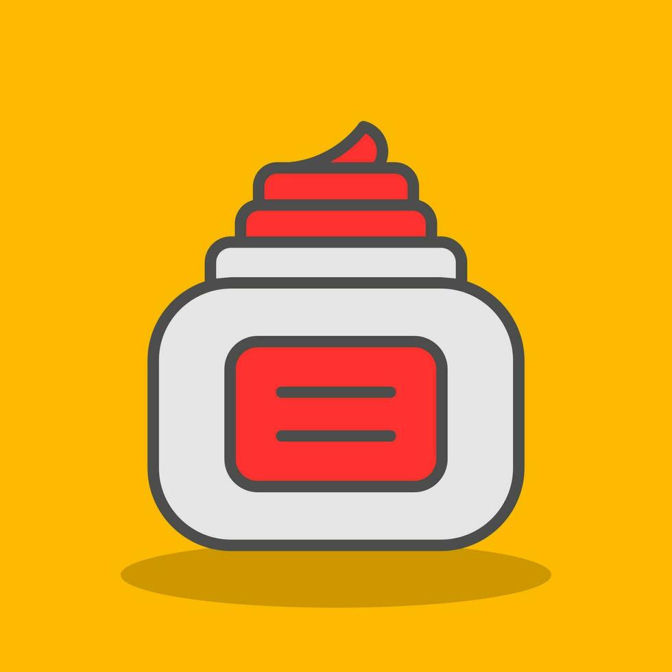 Cream Vector Icon Design
