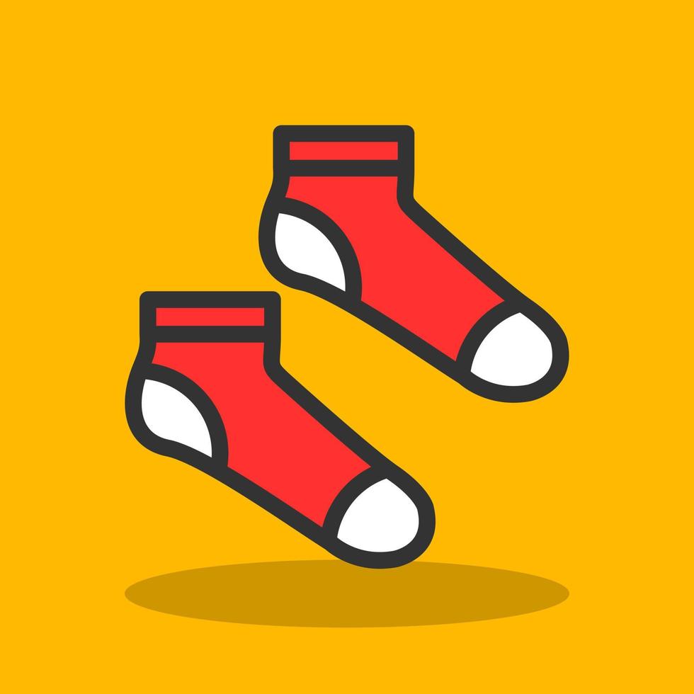 Socks Vector Icon Design