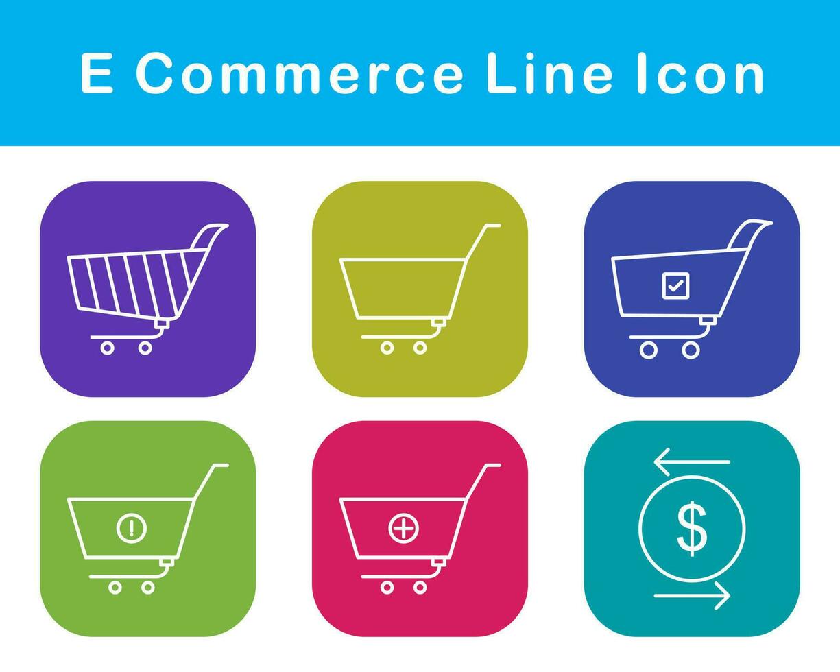 E Commerce Vector Icon Set