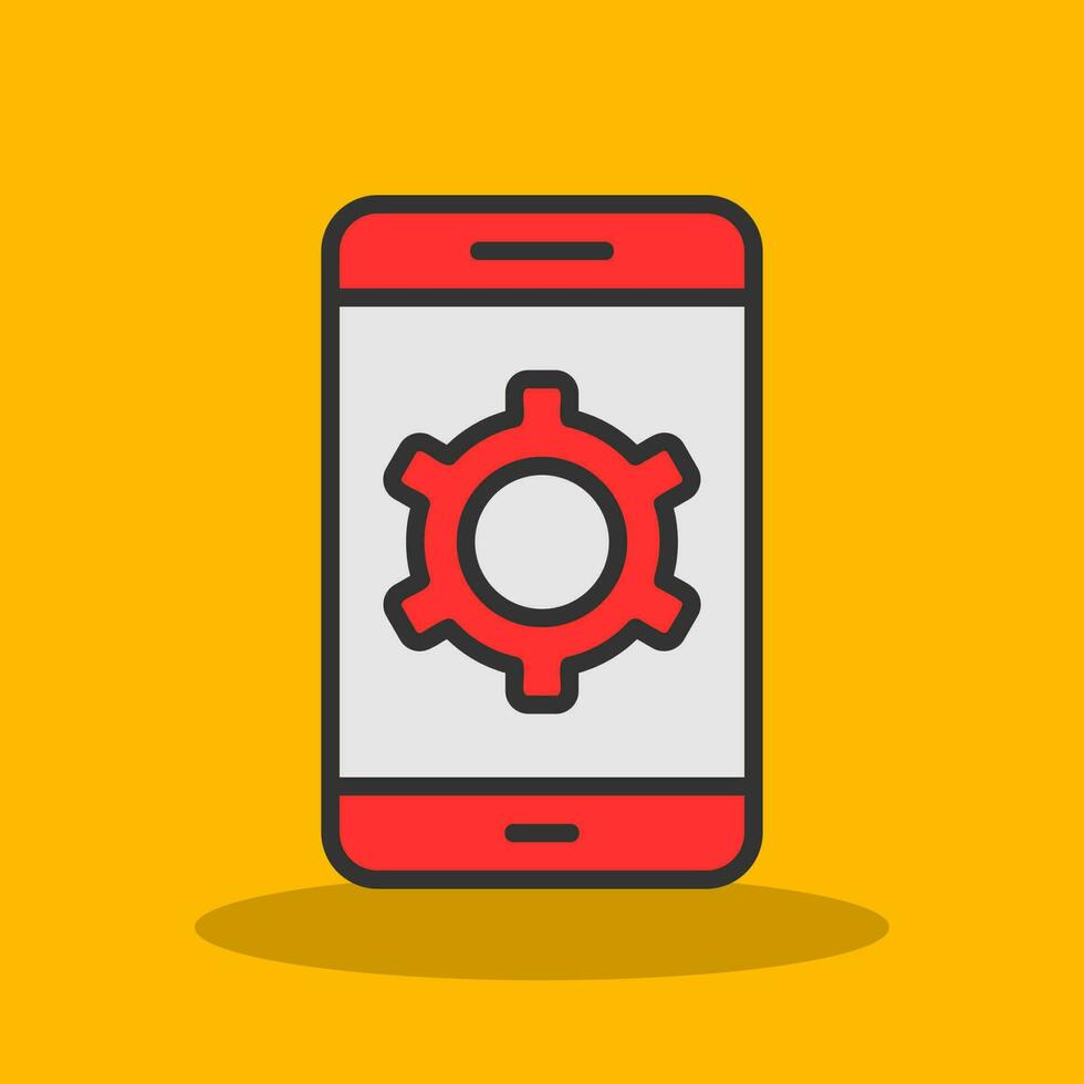 Application Setting Vector Icon Design