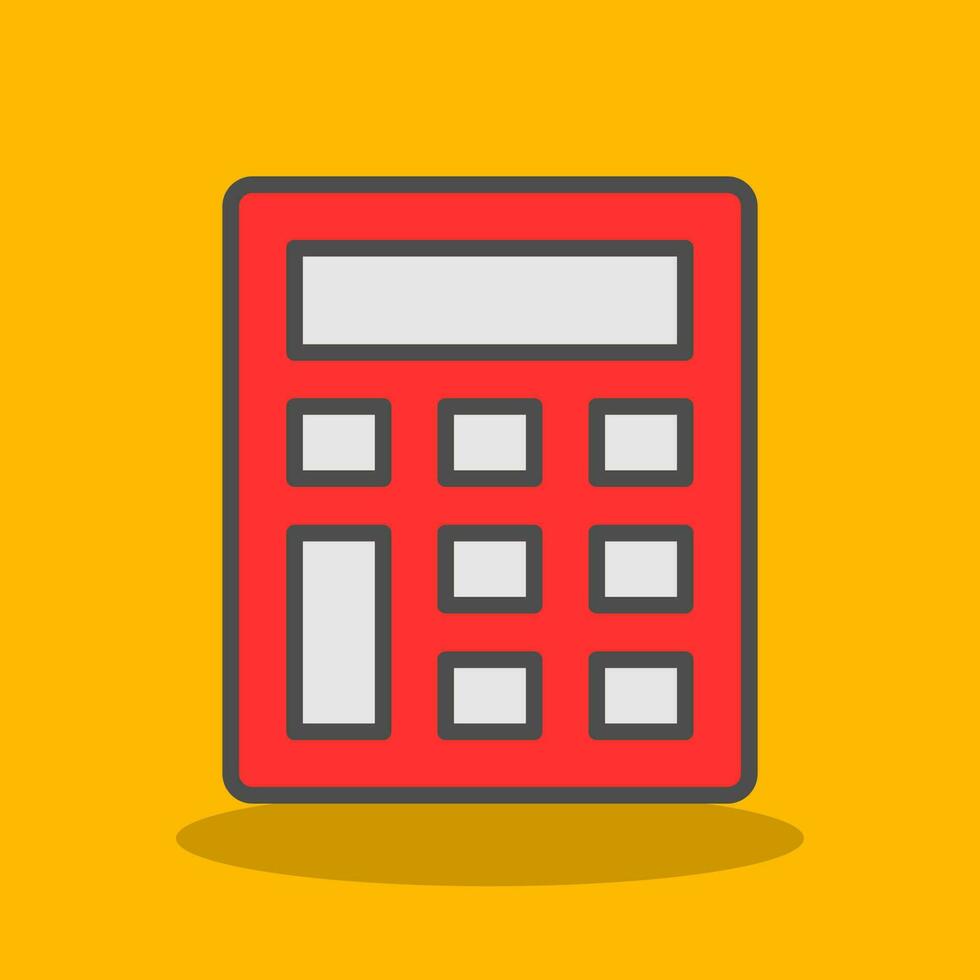 Calculator Vector Icon Design