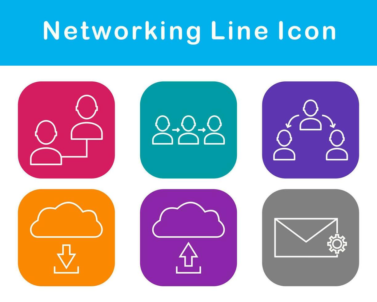 Networking Vector Icon Set 20656827 Vector Art at Vecteezy