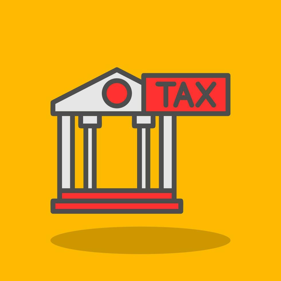 Tax Office Vector Icon Design