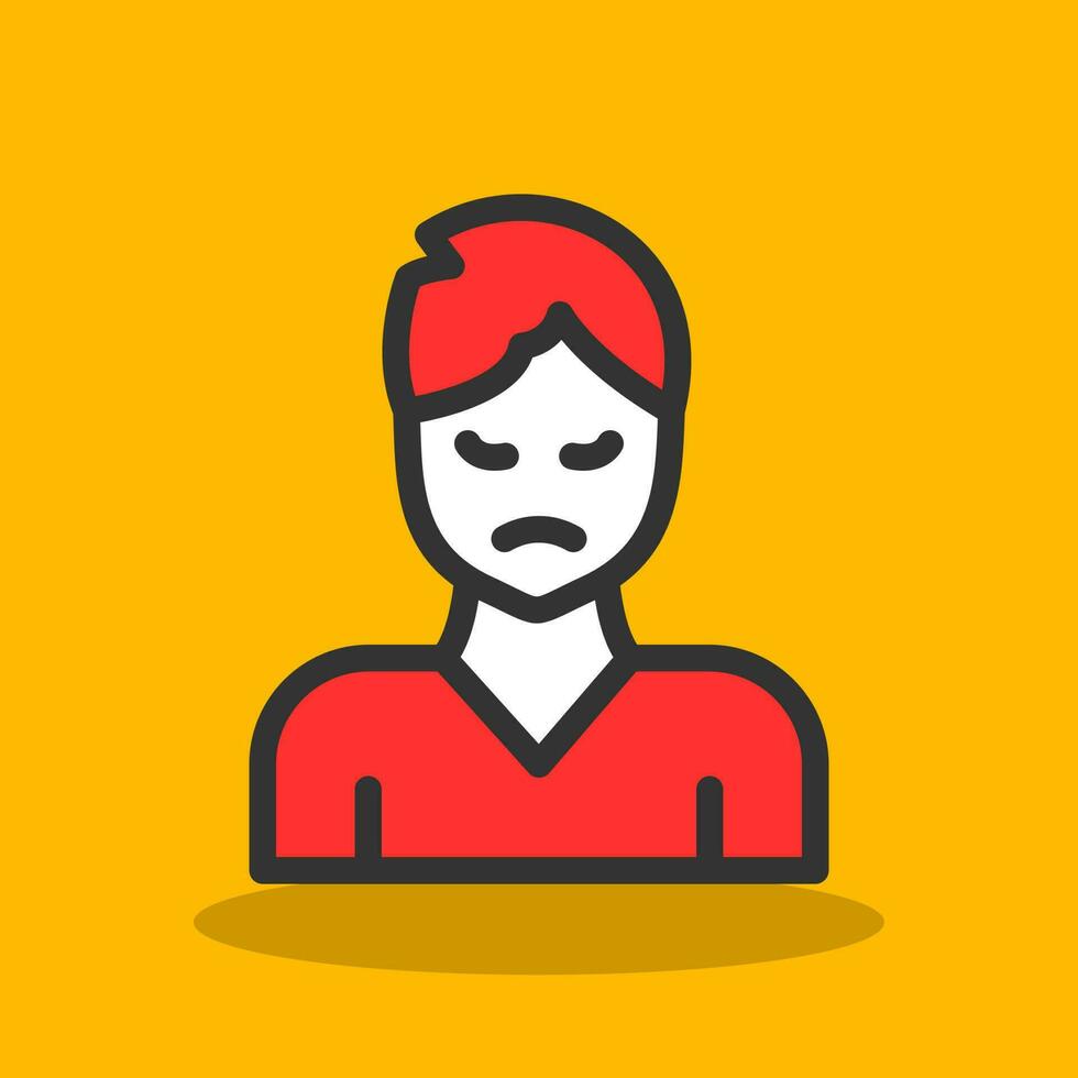 Anger Vector Icon Design