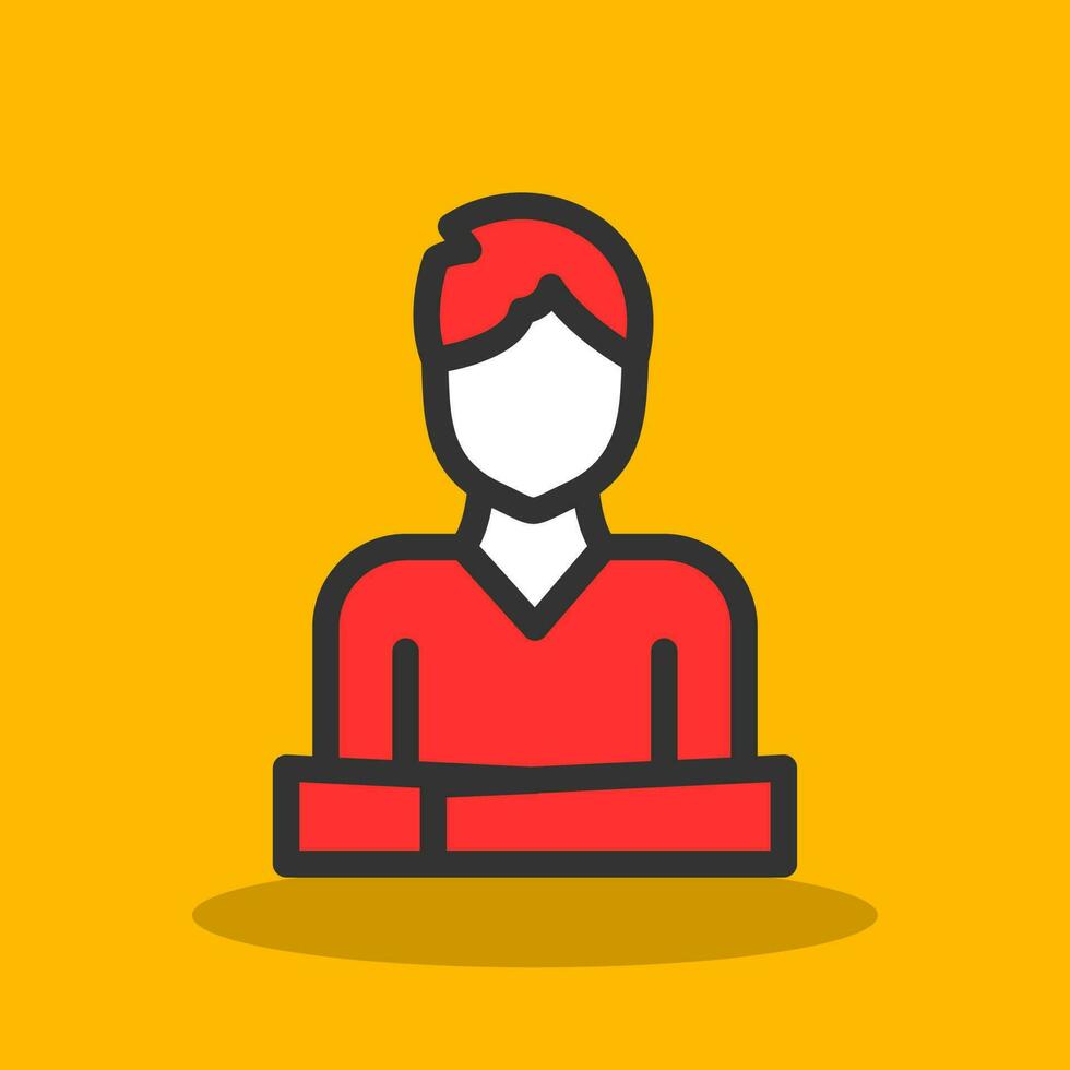Meditation Vector Icon Design