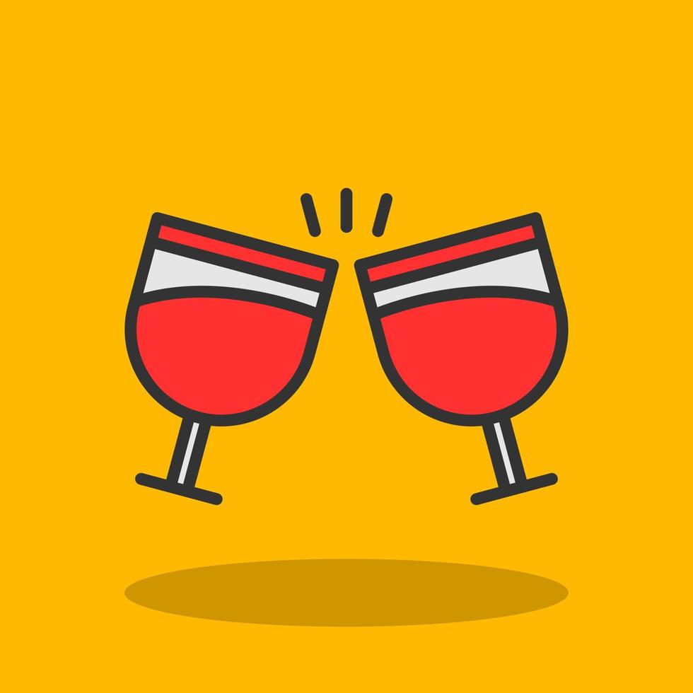 Cheers Vector Icon Design
