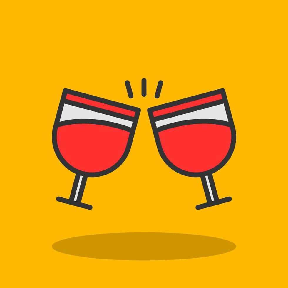 Cheers Vector Icon Design