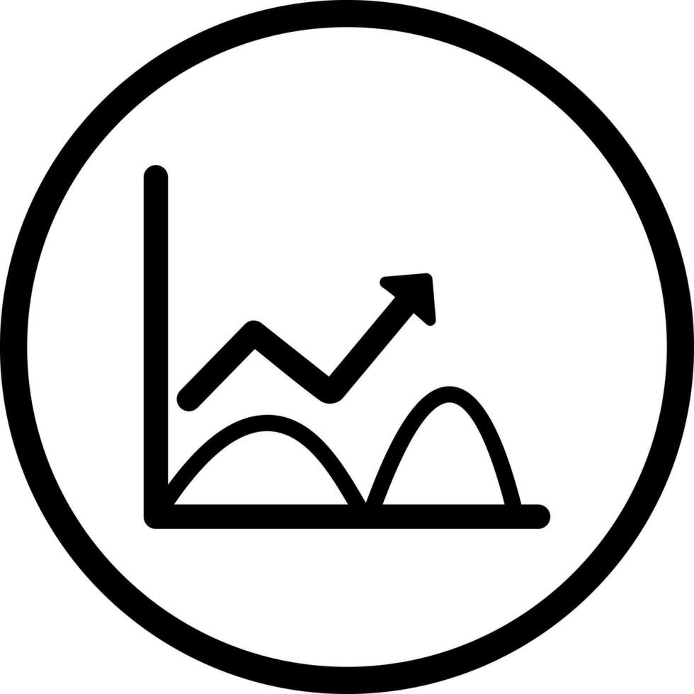 Trend in Graph Vector Icon