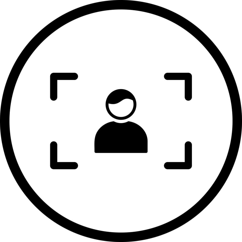 Unique Focus Vector Icon