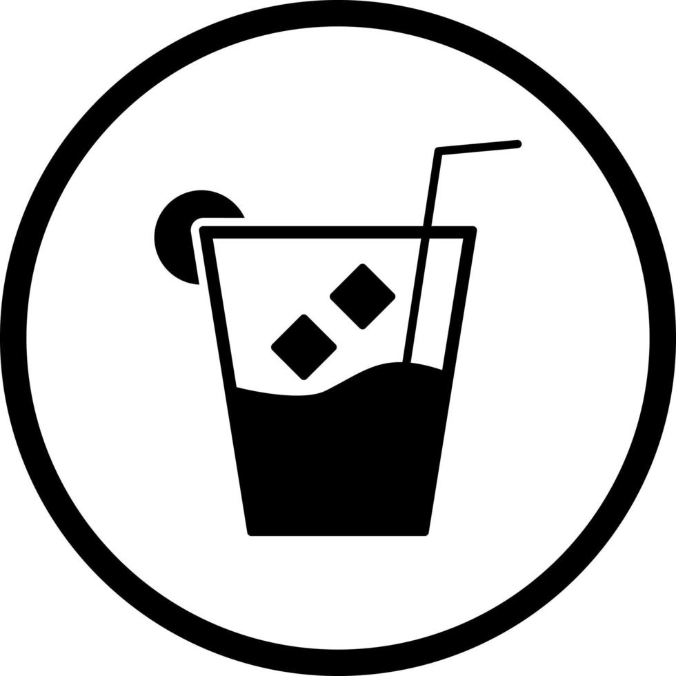 Unique Whiskey Sour Vector Icon