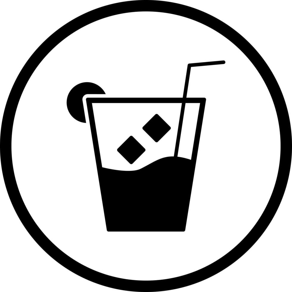 Unique Whiskey Sour Vector Icon