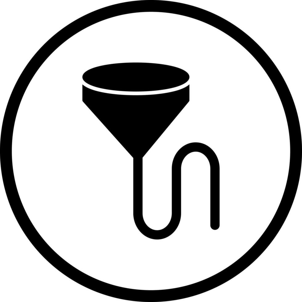 Unique Beer Bong Vector Icon