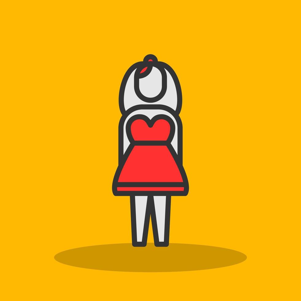 Bride Vector Icon Design