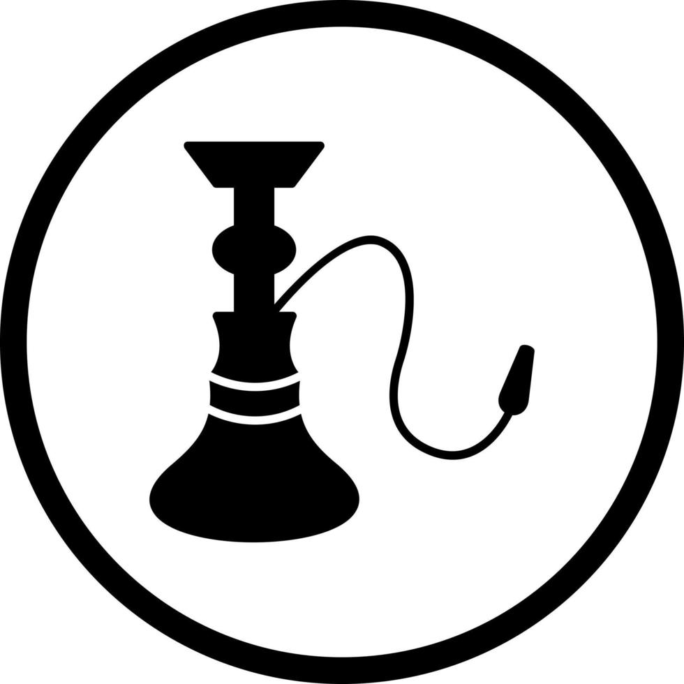 icono de vector de cachimba único