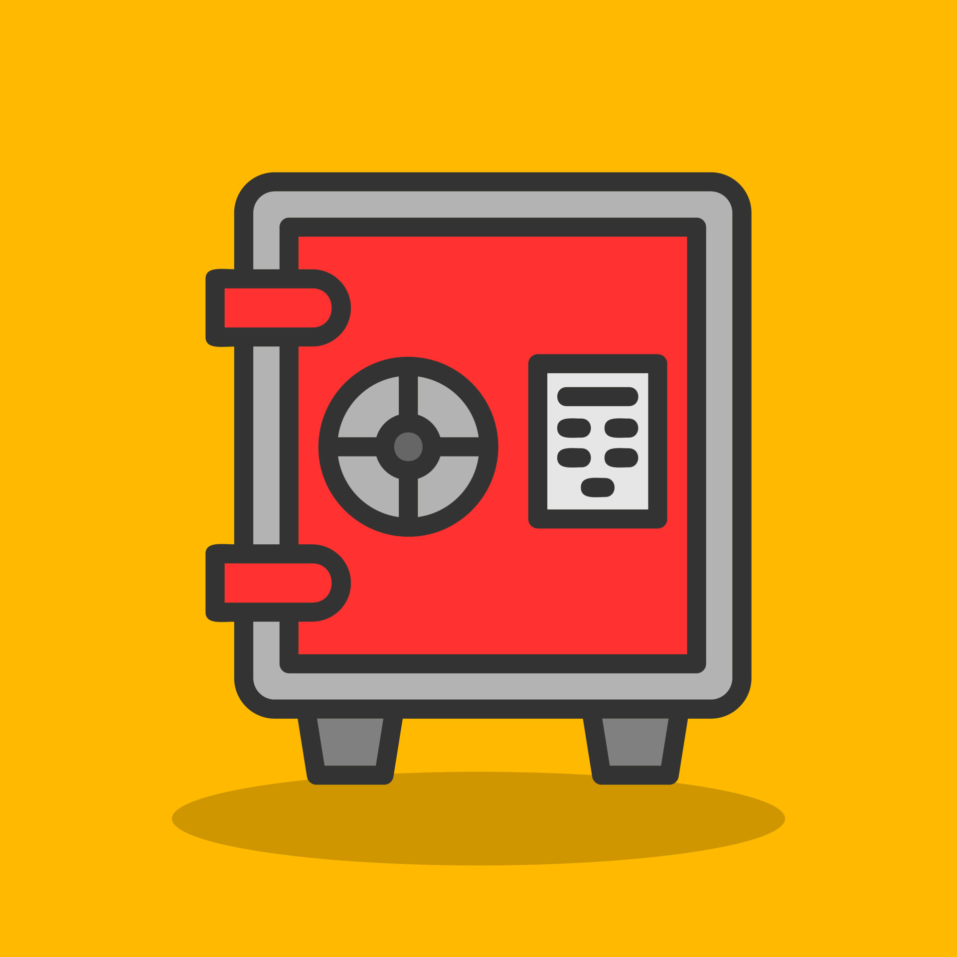 Safebox Vector Icon Design 20657535 Vector Art at Vecteezy