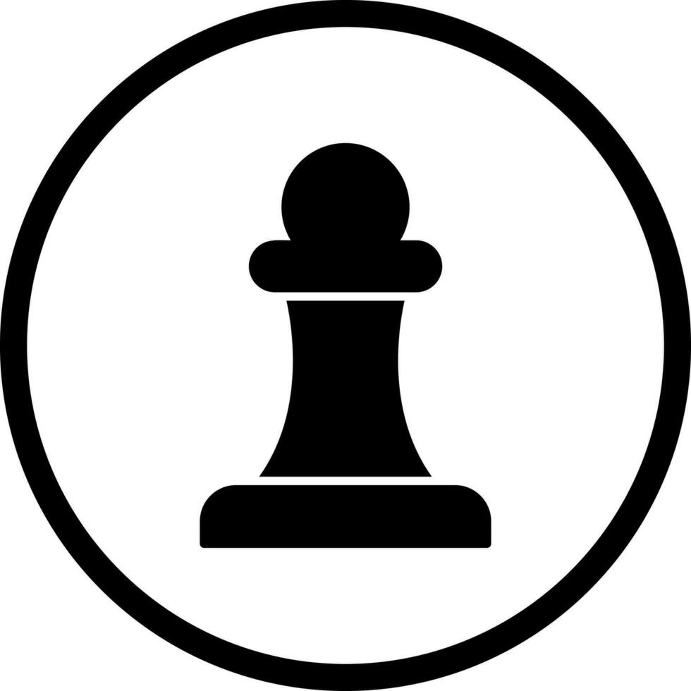 Unique Pawn Vector Icon