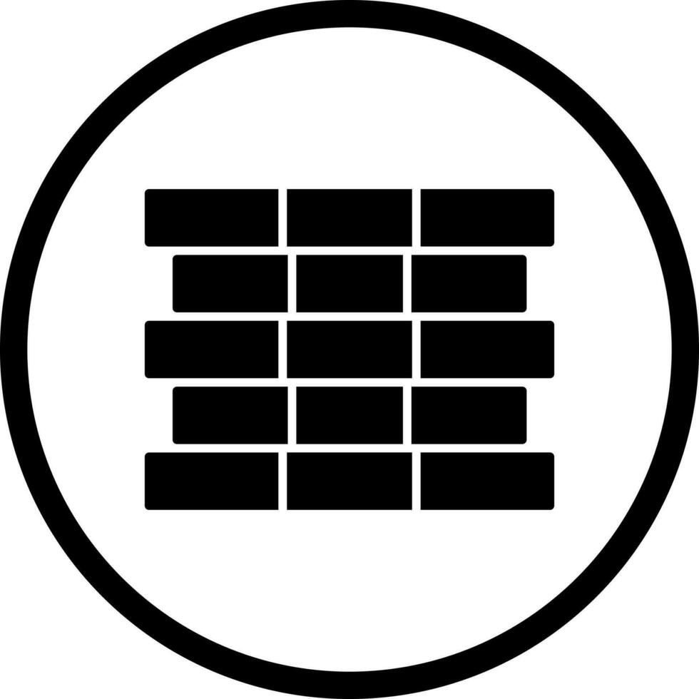 Unique Bricks Vector Icon