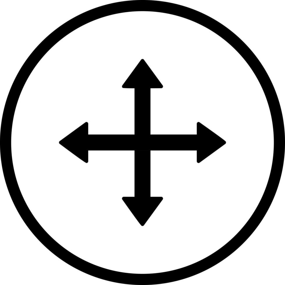 Unique Move Vector Icon
