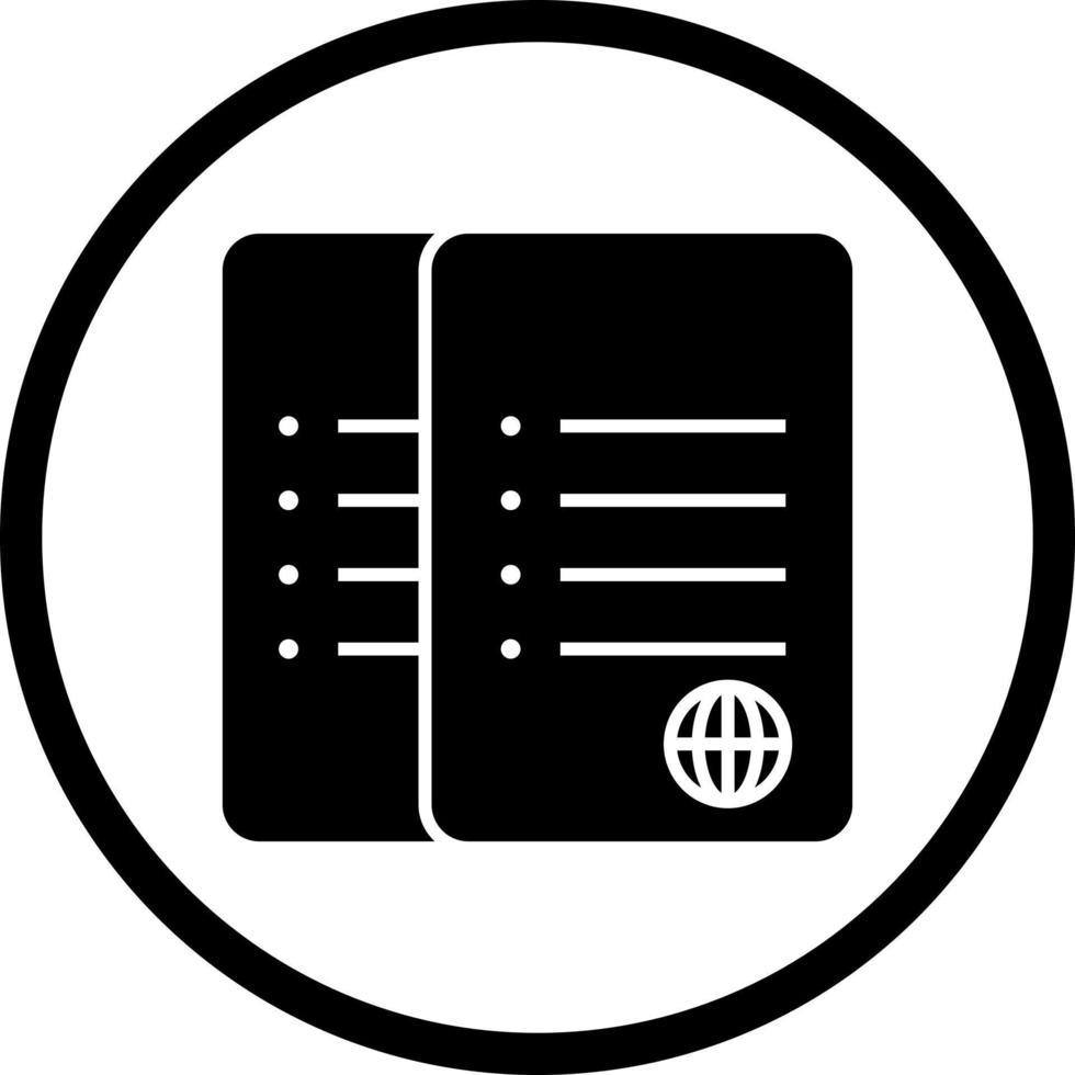 Unique Network Files Vector Icon