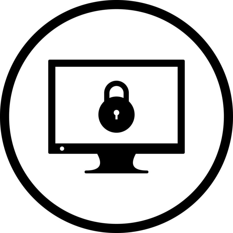 Unique Closed Access Vector Icon