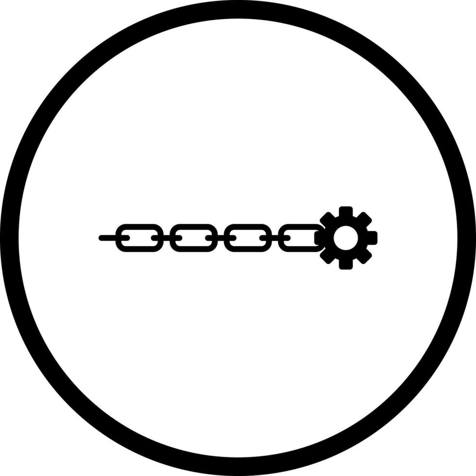 Unique Link Optimization Vector Icon