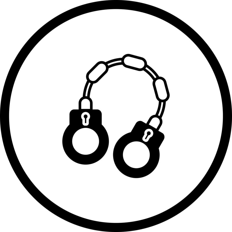 Handcuff Vector Icon