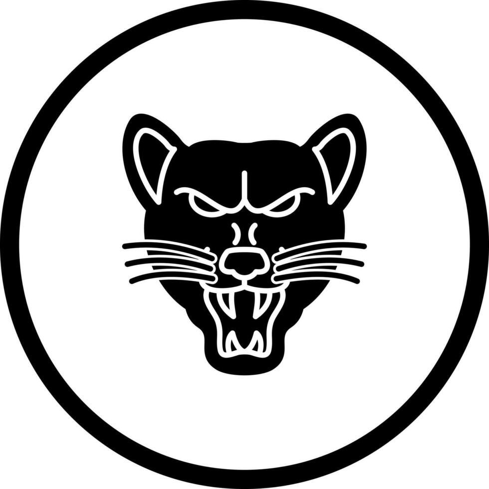 icono de vector de lobo