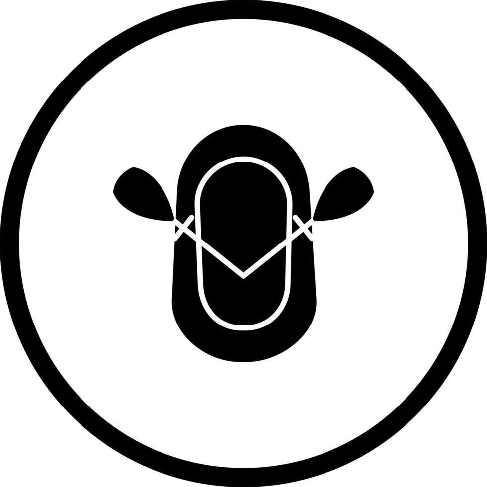Dinghy Vector Icon