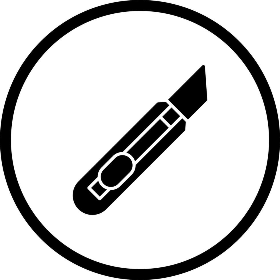 Stationery Knife Vector Icon