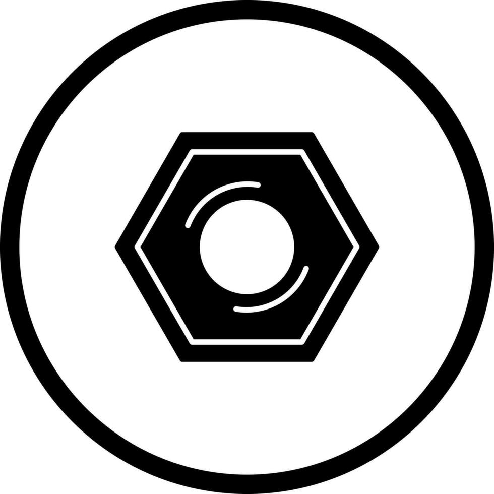 Nut Vector Icon