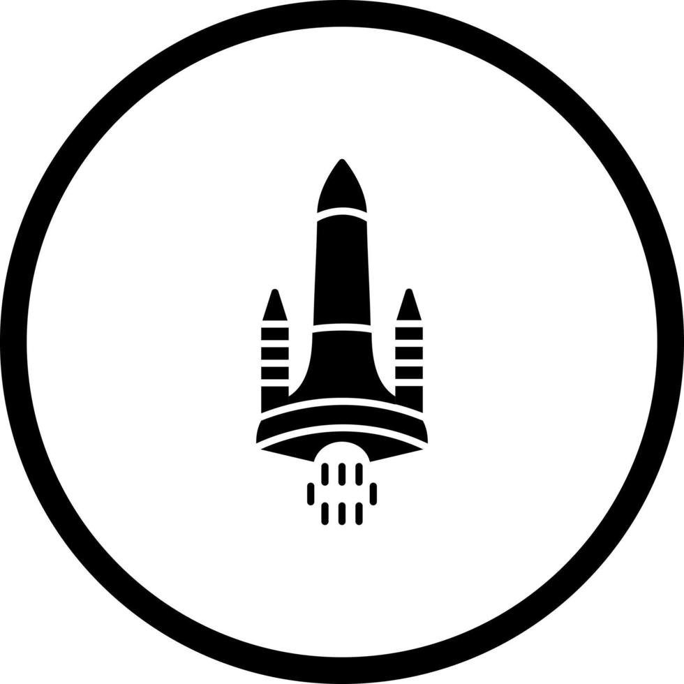 Space Shuttle Vector Icon