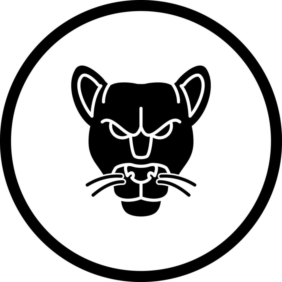 Black Panther Vector Icon