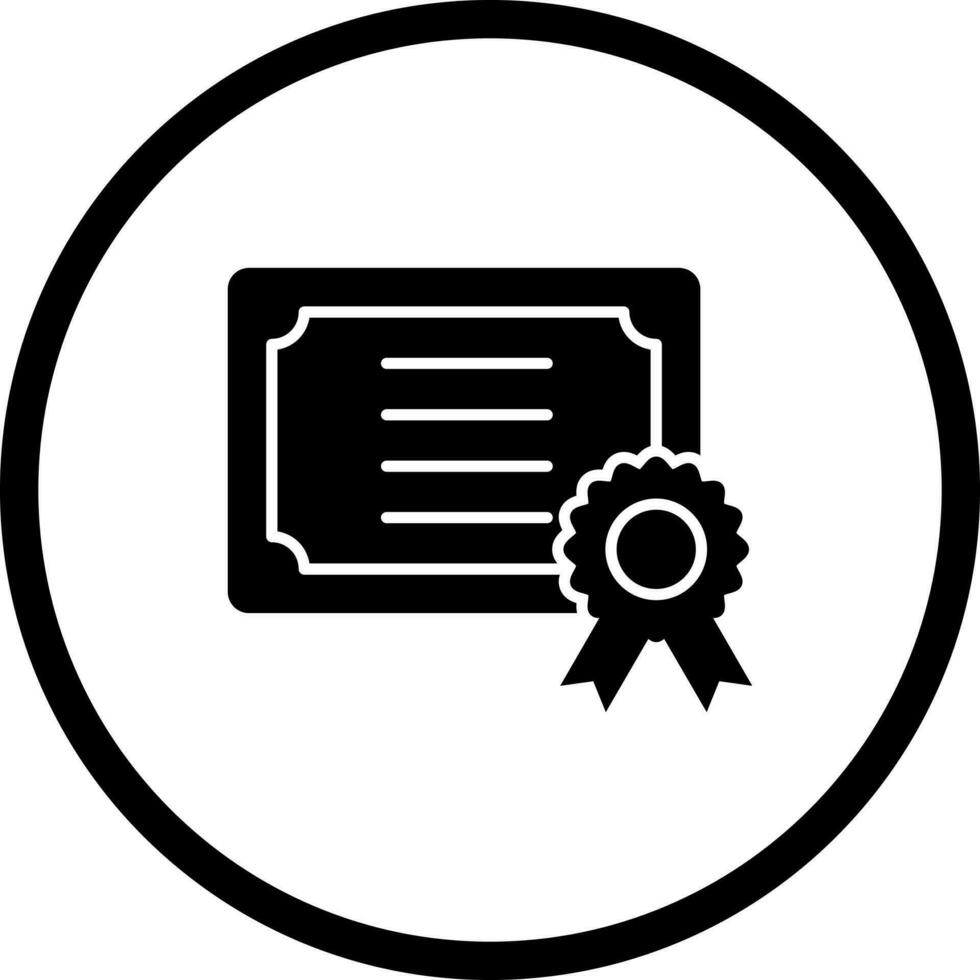 Certificate Vector Icon