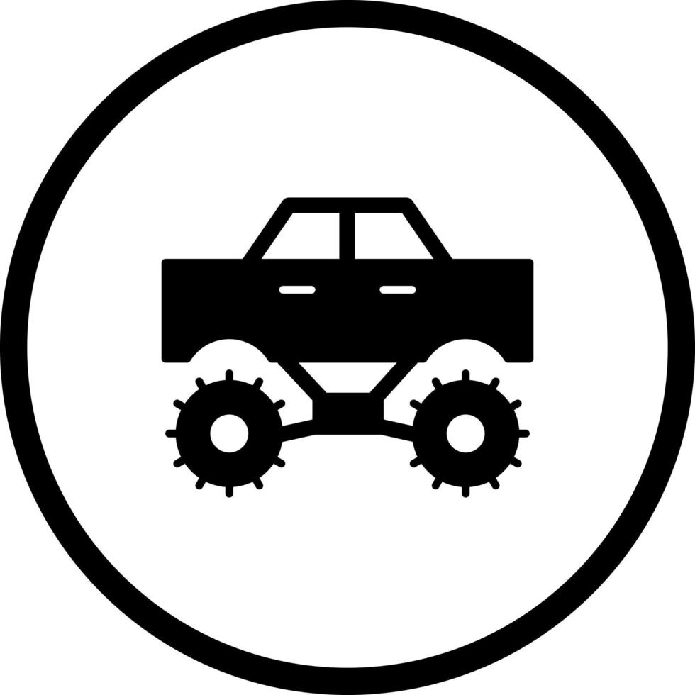 Monster Truck Vector Icon