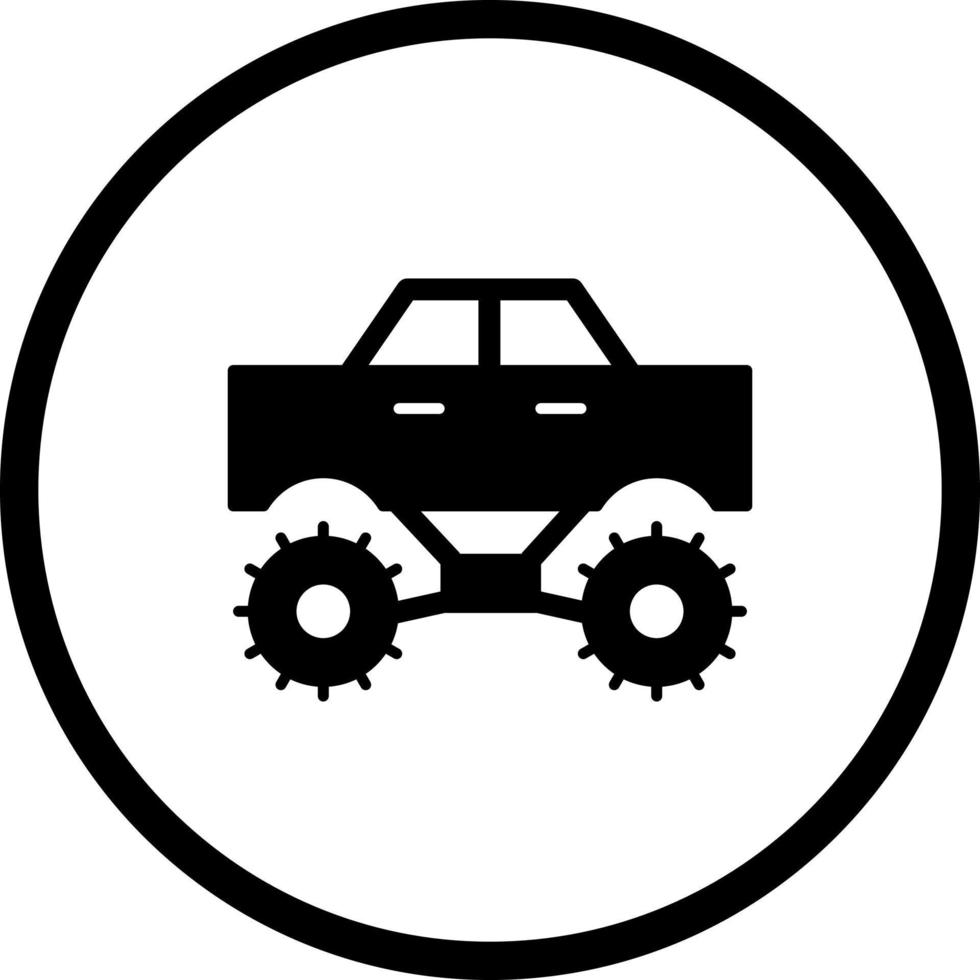 Monster Truck Vector Icon