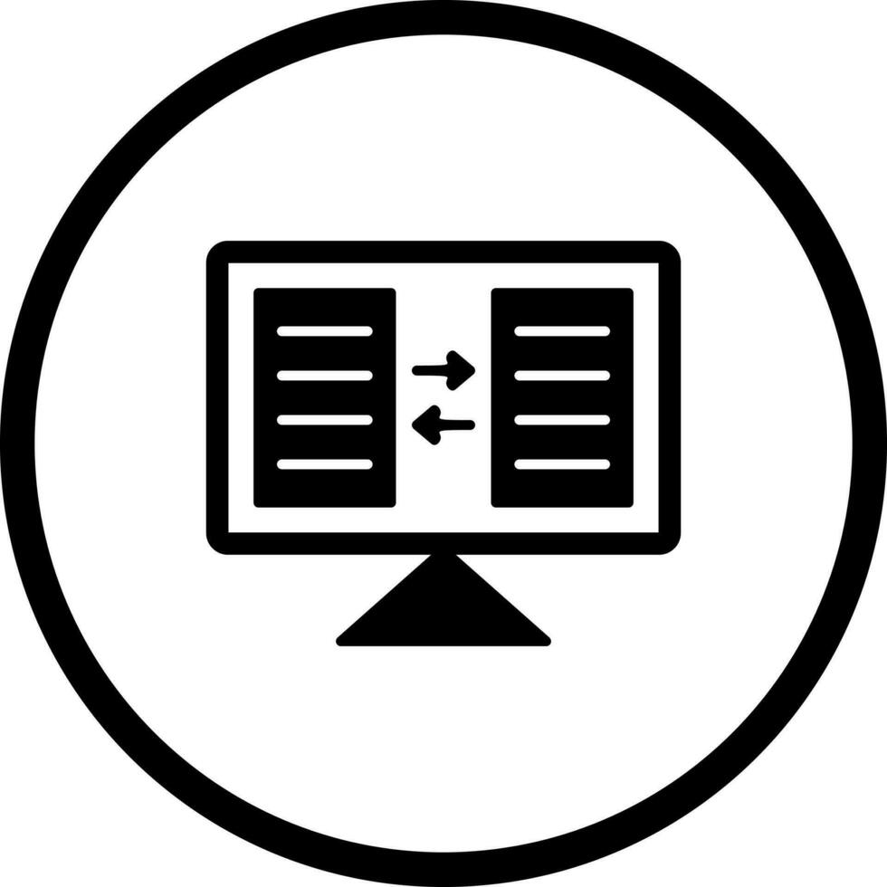File Sharing Vector Icon