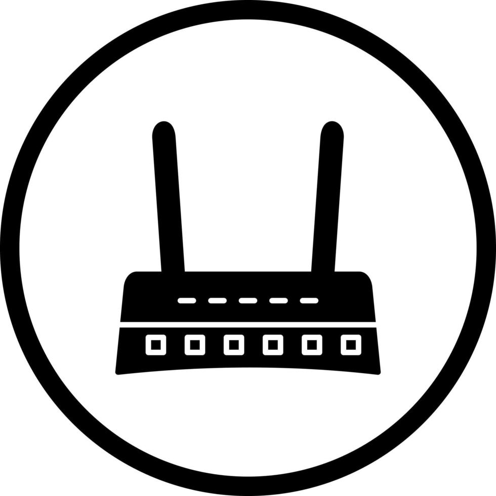 Router Vector Icon