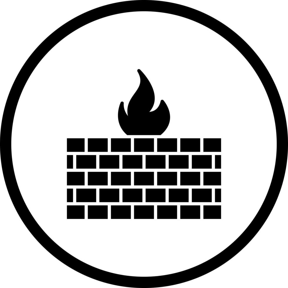 Firewall Vector Icon