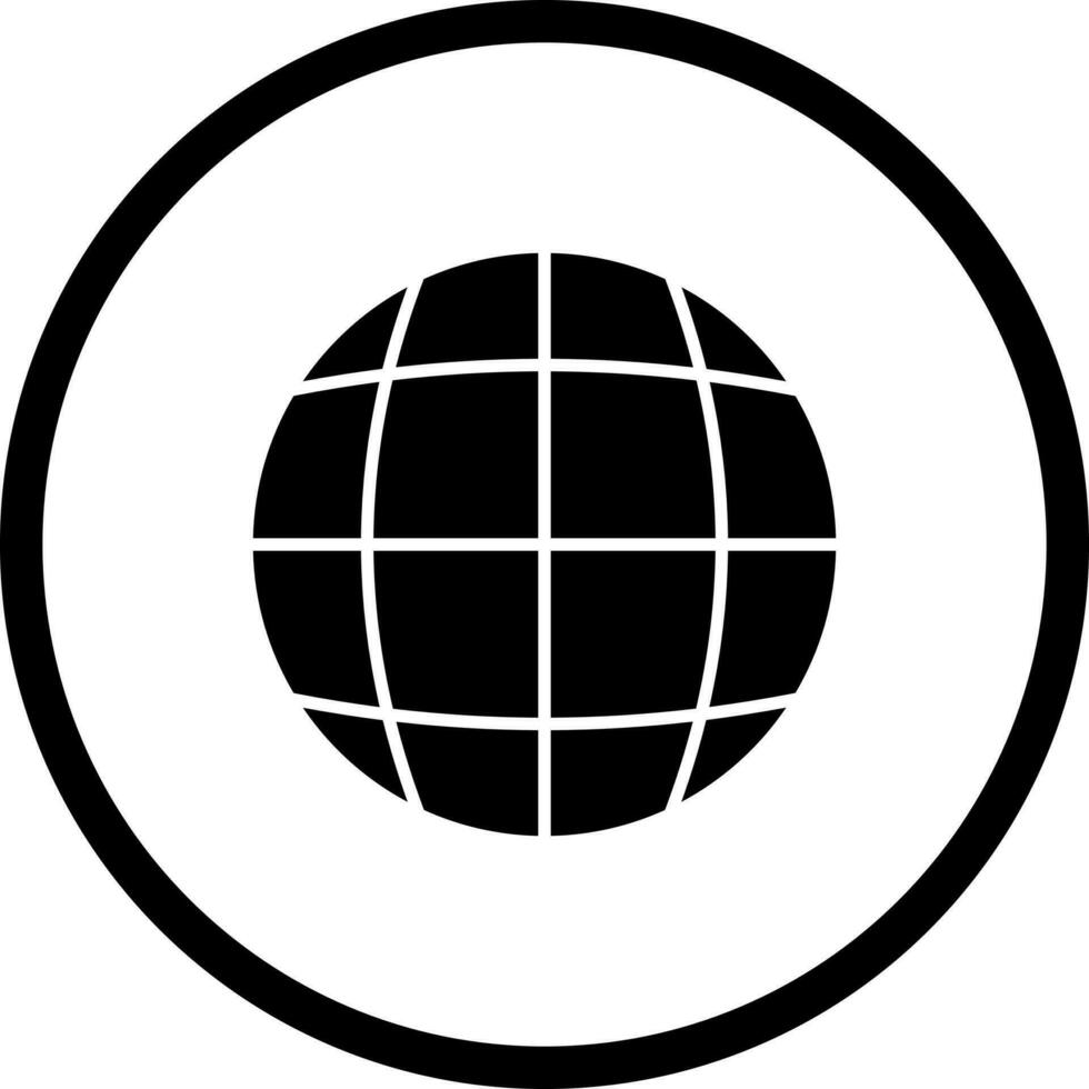 icono de vector de globo