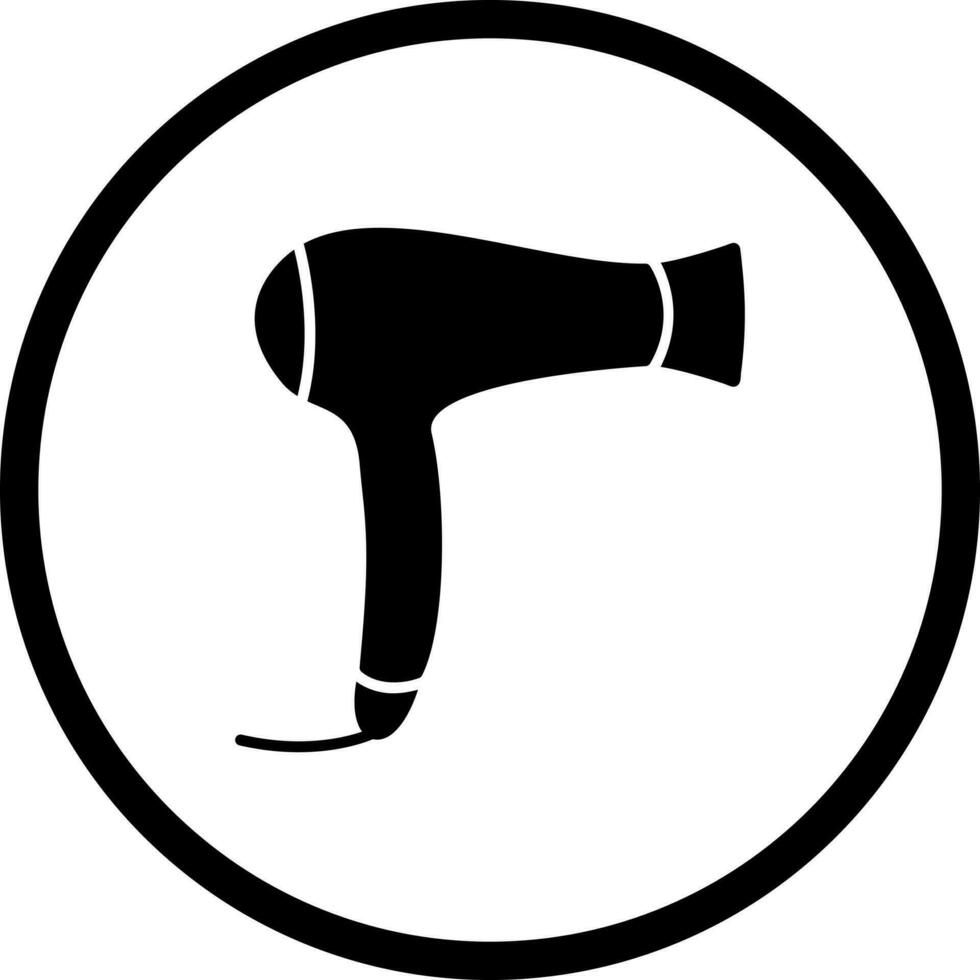 Hair Dryer Vector Icon