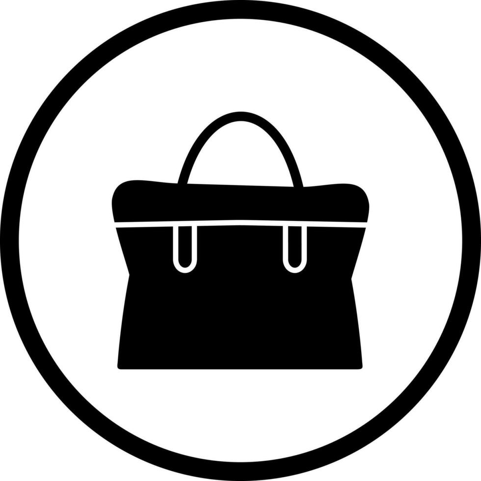 icono de vector de bolsa