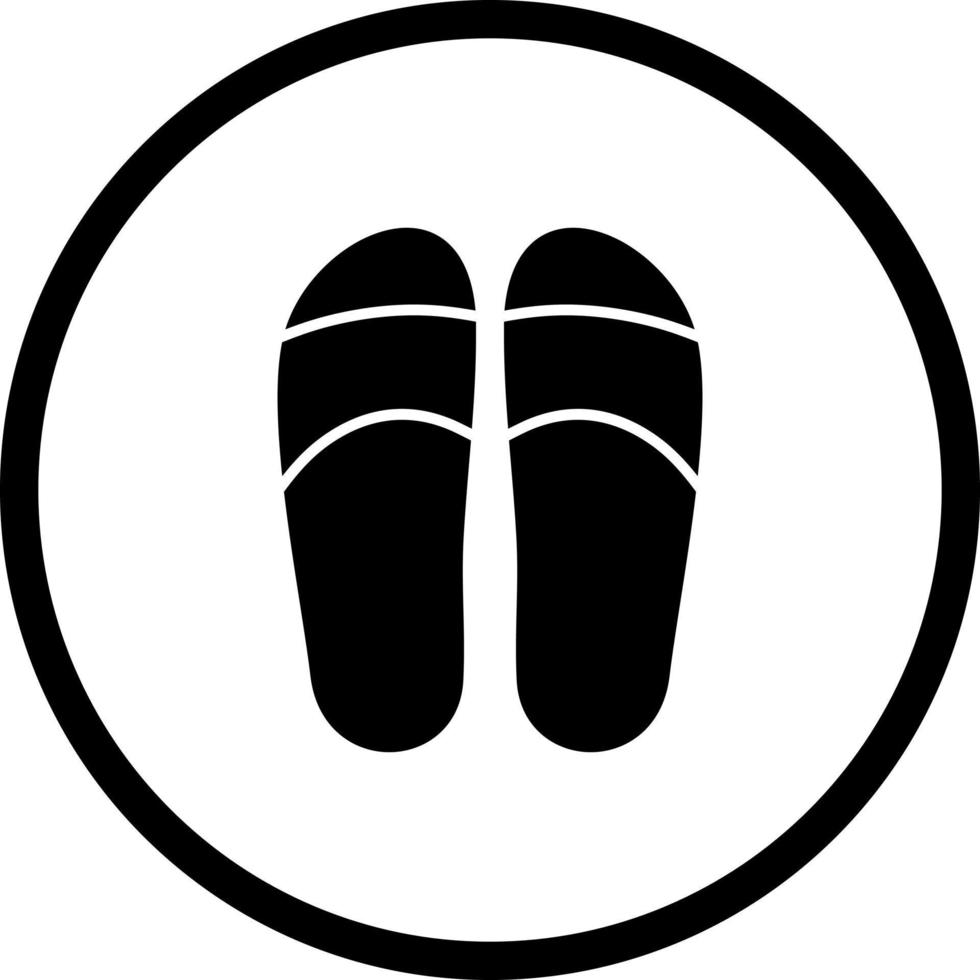 icono de vector de zapatillas